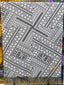 PANIKEKE BLACK ELEI SCARF