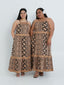 IOLANA HALTER TIERED DRESS
