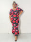 KAIGA FLORAL MERMAID DRESS