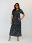 TE APA BABYWAIST DRESS - BLACK PEARL