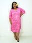 KALEA V NECK DRESS
