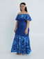 MATAIO MERMAID SCRUNCHED DRESS