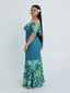 MATAIO MERMAID SCRUNCHED DRESS