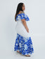 MATAIO MERMAID SCRUNCHED DRESS
