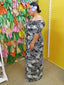 LAKAU OFF SHOULDER DRESS