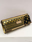 LE REIGN FOLD CLUTCH GOLD