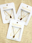 GAGANA 18K GOLD PLATED LETTER CHAIN