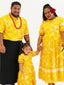 TE APA YELLOW BABYDOLL GIRLS DRESS