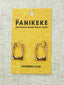 OMOKA 18K GOLD HOOPS