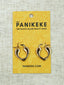 MOATA 18K GOLD HOOPS