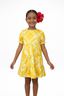 TE APA YELLOW BABYDOLL GIRLS DRESS