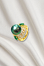 XALOA PEARL GOLD PLATED RING