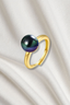 PALOA PEARL GOLD PLATED RING
