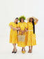 TE APA YELLOW BABYDOLL MIDI DRESS