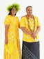TE APA YELLOW BABYDOLL MIDI DRESS