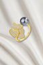 VALOA PEARL GOLD PLATED RING