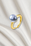 PALOA PEARL GOLD PLATED RING