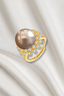 MALOA PEARL GOLD PLATED RING