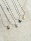 HILO 18K PEARL PENDANT SNAKE CHAIN