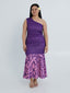 KEANU ONE-SHOULDER TARZAN DRESS