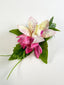 ORCHIDS FLORAL HAIR CLIP