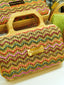 PANIKEKE SIKUEA WOOD CLUTCH BAG