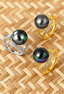 ZALOA PEARL SILVER PLATED RING