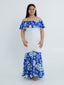 MATAIO MERMAID SCRUNCHED DRESS