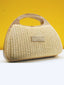 PANIKEKE KAFA WOOD CLUTCH BAG